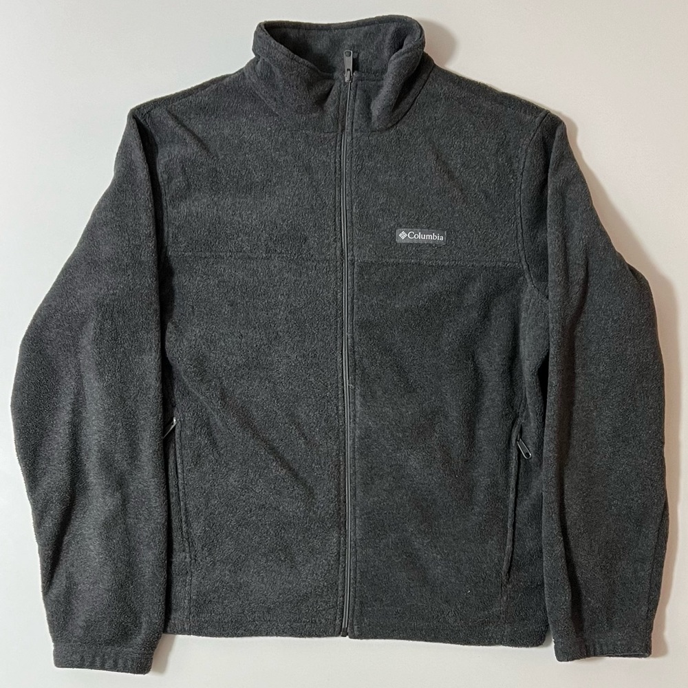 Columbia Men’s Steens Mountain Full Zip 2.0 Fleece Jacket Size L Grey